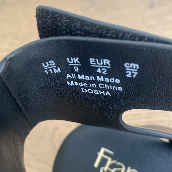 Franco Sarto Black Sandal size 11 - Picture 5 of 5